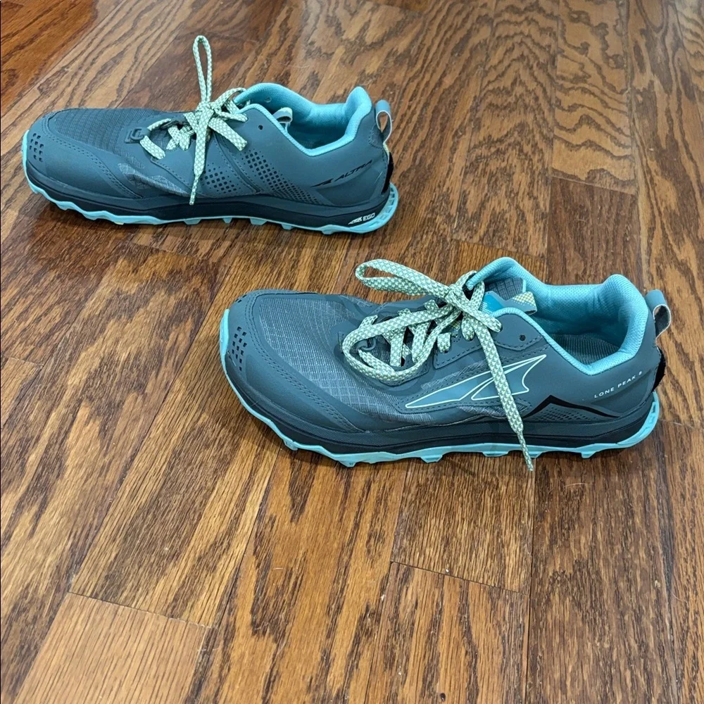 Altra, Women's, Lone Peak 5 Trail-Running Shoes, Size 9, Balsam Green - Picture 3 of 8
